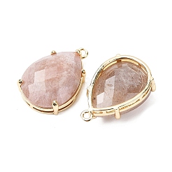 Подвески из натурального солнечного камня&nbsp;G-M431-10G-09