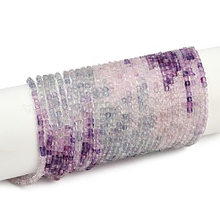 Природного флюорита бисер нитей G-P457-B01-55