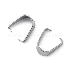 Защелкивающиеся дужки из нержавеющей стали марки 304 X-STAS-R048-13x9mm