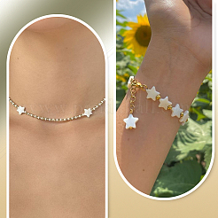 2 нити нити бусины из пресноводных ракушек&nbsp;SHEL-SC0001-86