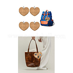 4шт пробковая подвеска-украшение&nbsp;KEYC-PB0001-02H