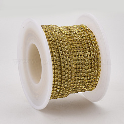 Электрофорез железные стразы цепочки из страз CHC-Q009-SS8.5-B09