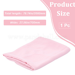 ソリッドカラーシフォンショール  女性用ラップ  ピンク  2000x700x0.5mm&nbsp;AJEW-WH20067-021B