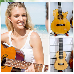 Kunststoff-Imitat Muschel Gitarrenbindung Einlagestreifen&nbsp;FIND-WH0018-41B-01