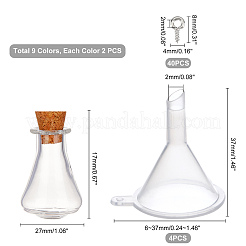 Наборы для самостоятельного изготовления подвески из бутылки желаний DIY-FH0004-31