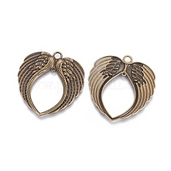 Тибетский стиль сплава крыла крупные кулоны TIBEP-S100-AB-NR