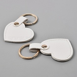 Брелок из искусственной кожи в форме сердца&nbsp;KEYC-TAC0001-15P-05