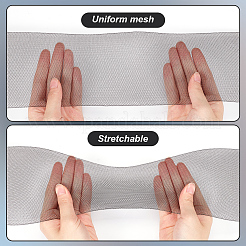 23 ярд эластичных полиэфирных декоративных сетчатых лент OCOR-WH0082-180A