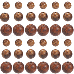 300шт 3 вида деревянных бусин WOOD-SC0002-14