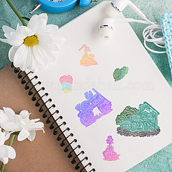 Timbri in silicone trasparente&nbsp;DIY-WH0504-60B