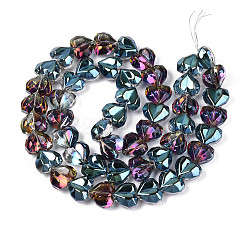 Гальванизируйте прозрачное стекло бисер нитей&nbsp;EGLA-B012-AB17