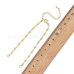Armbandherstellung aus Messing und Edelstahl 304&nbsp;AJEW-JB01669