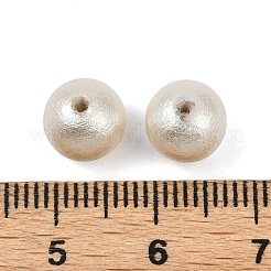 Сжатые хлопковые жемчужные бусы WOVE-V001-A02-8mm