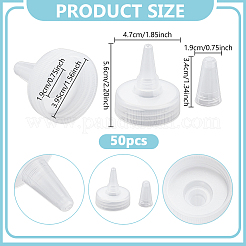 Крышка для бутылки из полипропиленового пластика&nbsp;FIND-WH0366-128