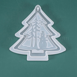 Weihnachtsbaum Silikonformen&nbsp;X-DIY-K017-16