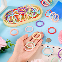 140 шт. 7-х цветный пластиковый переплет с отрывными листами на шарнирных кольцах&nbsp;FIND-TA0008-27