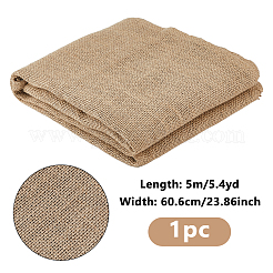 Прямоугольная джутовая ткань DIY-WH0308-647