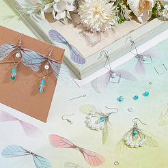 Наборы для самостоятельного изготовления стеклянных сережек на морскую тематику&nbsp;DIY-PH0028-59