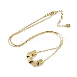 Ожерелья из нержавеющей стали 304 в виде змеиной цепи&nbsp;NJEW-U004-04G