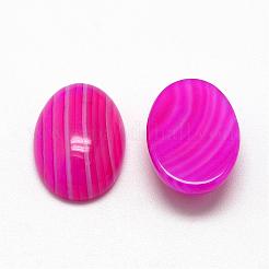 Cabochons en agate à bandes et agates à rayures naturelles&nbsp;G-R415-18x25-13