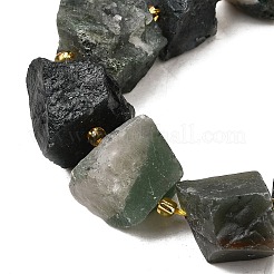 Нити бусин из необработанного натурального мохового агата G-Z087-B11