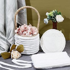 Эластичные шнуры из полиэстера с кисточками SRIB-NB0001-09