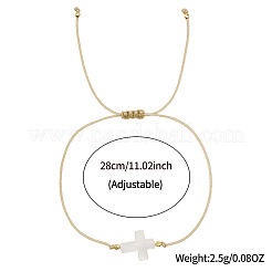 Браслеты дружбы из плетеных ракушек&nbsp;EL8997-1