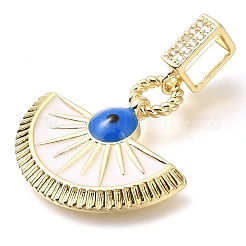 Латунные микро проложить кубического циркония подвески&nbsp;KK-S049-03G