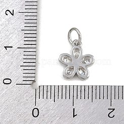 Латунные микро проложить кубического циркония подвески KK-A269-03A-P01