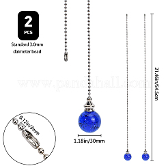 Pendentifs ronds en cristal de quartz naturel&nbsp;HJEW-WH0008-14P-01