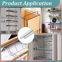 6061 алюминиевый стержень&nbsp;DIY-WH0504-723A-P