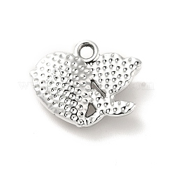 ラックメッキ合金チャーム  ガラスと  ニッケルフリー  フラワーオブライフチャーム  プラチナ  ピンク  13.5x17x5mm  穴：1.8mm&nbsp;PALLOY-O106-08P-02