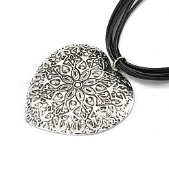 Сплав ожерелья шкентеля&nbsp;LS-NJEW-K261-09C-SA