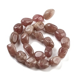 Fragola naturale perle di quarzo fili&nbsp;G-Z061-A06-01