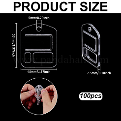 100 шт. акриловые нитки для вышивания&nbsp;DIY-PH0033-26