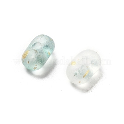 Perles acryliques givrées transparentes de couleur dégradée&nbsp;OACR-M023-06H