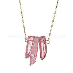 Ensemble de colliers avec pendentif en forme de balle irrégulière&nbsp;NJEW-JN04630