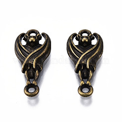 Подвески из сплава в тибетском стиле с покрытием для стойки PALLOY-N175-06AB