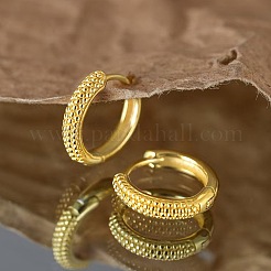 Модные простые круглые серьги-кольца из стерлингового серебра s925 для работы и повседневной носки PV4138-1