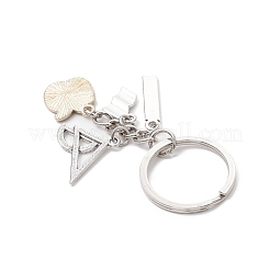 Брелки из сплава в тибетском стиле&nbsp;KEYC-JKC01250-02