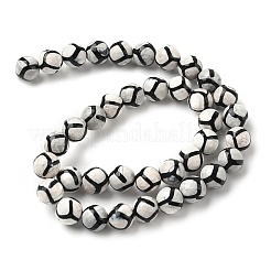 Бусины дзи с узором на спине в тибетском стиле G-G036-10mm