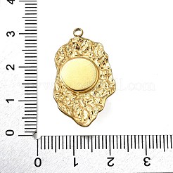 Pendentifs en perles en plastique&nbsp;LS-STAS-Q360-03F-G