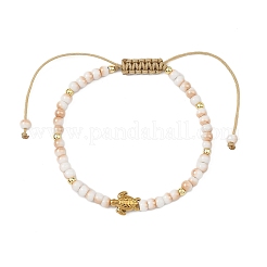 Geflochtene Perlenarmbänder aus Glassamenperlen&nbsp;BJEW-JB13836