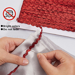 3 рулон полиэстеровой волнистой ленты для отделки бахромой&nbsp;OCOR-GF0004-46D