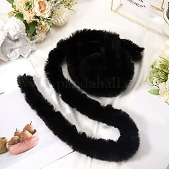 2 rouleau de tissu chenille en fausse fourrure 2 couleurs pour décoration d'arbre de Noël ou fabrication de couronnes&nbsp;FIND-CY0002-10A