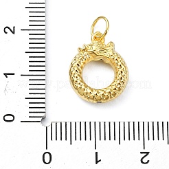 990 серебряная подвеска-дракон с кольцами для прыжков. STER-M119-07A-G