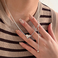 2 шт. 925 кольца-пружинки из стерлингового серебра&nbsp;STER-BBC0006-74A