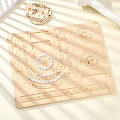 Прямоугольные доски для дизайна деревянных браслетов&nbsp;TOOL-YWC0003-03A