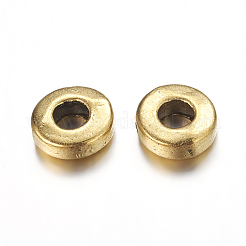 Perline in lega stile tibetano&nbsp;TIBEB-P002-07AG-RS