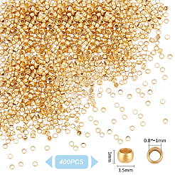 400 шт. разделительные бусины из нержавеющей стали 304 STAS-UN0058-65